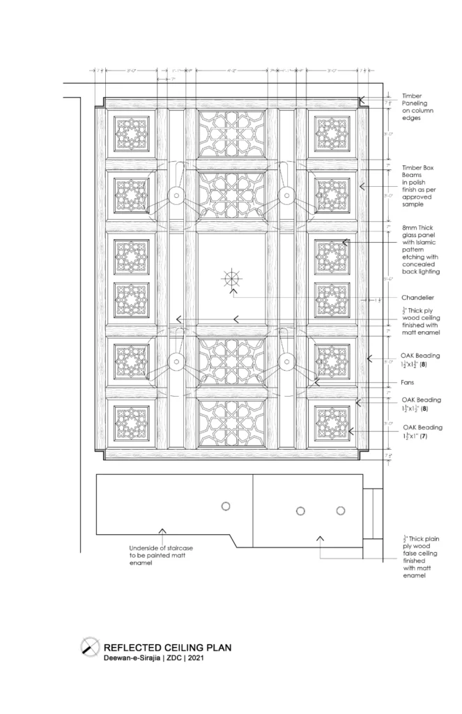 REFLECTED CEILING PLAN
