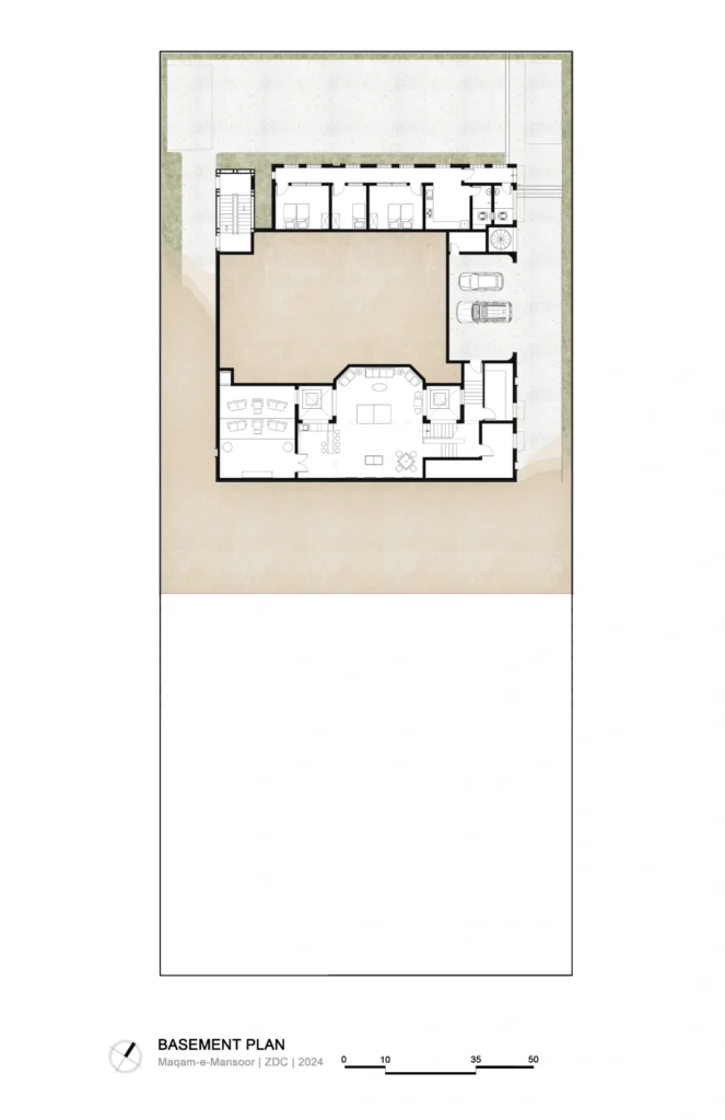 farmhouse basement render